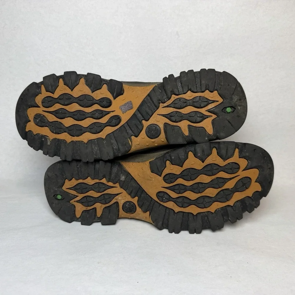 Timberland Timberdry Waterproof Boots Boys Size 6 Brown Leather Lace Up Ankle